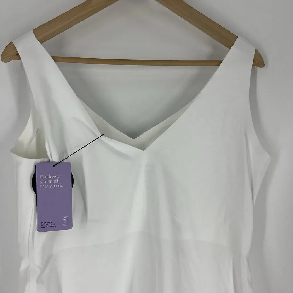 Honeylove LiftWear Tank Top Size 2X Astral White Shaping Smoothing Wireless Lift